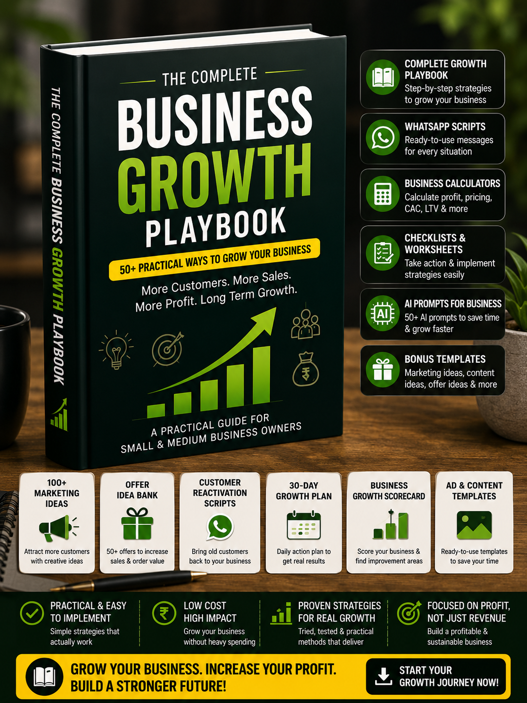 Business Growth Playbook - Proven Strategies to Scale Sales