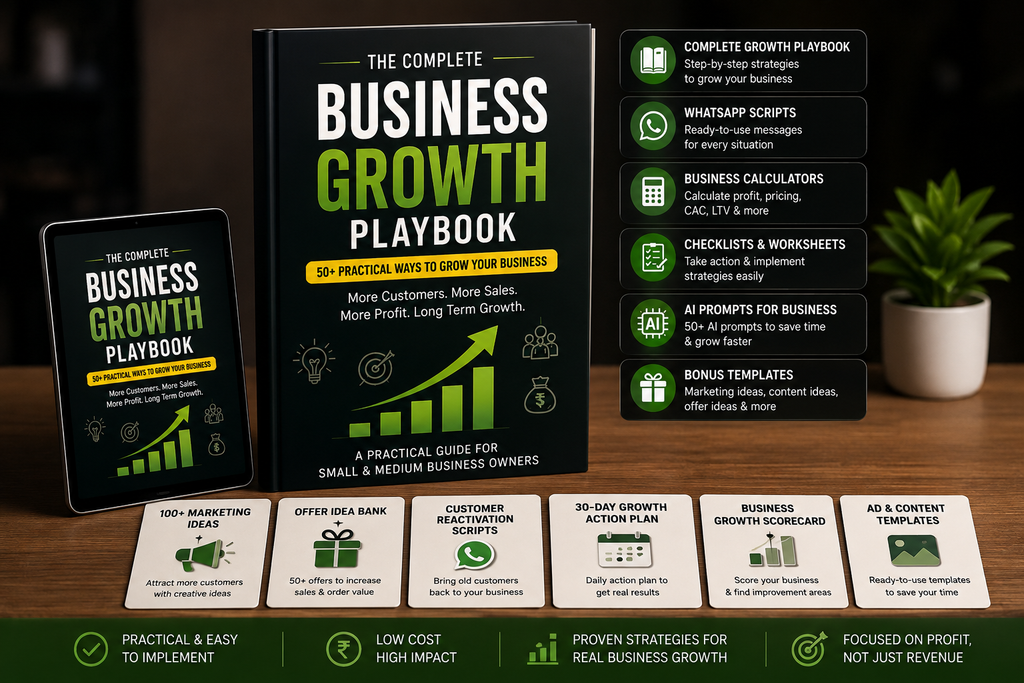Business Growth Playbook - Proven Strategies to Scale Sales