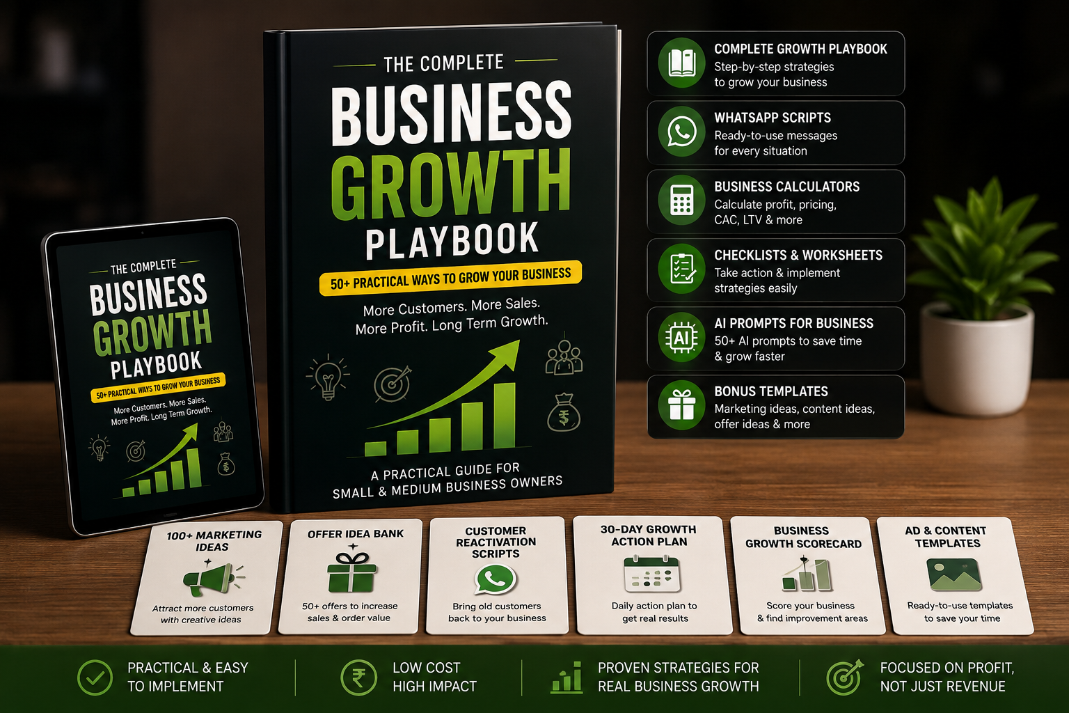 Business Growth Playbook - Proven Strategies to Scale Sales