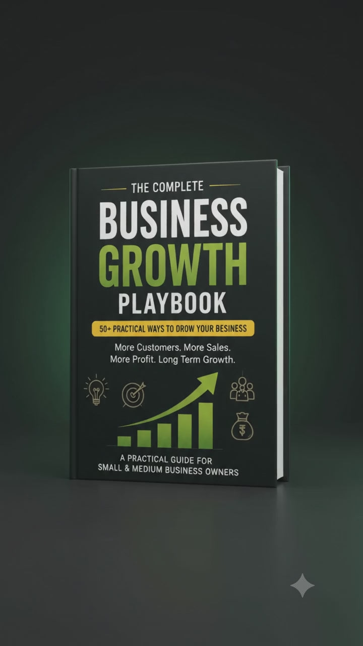 Business Growth Playbook - Proven Strategies to Scale Sales